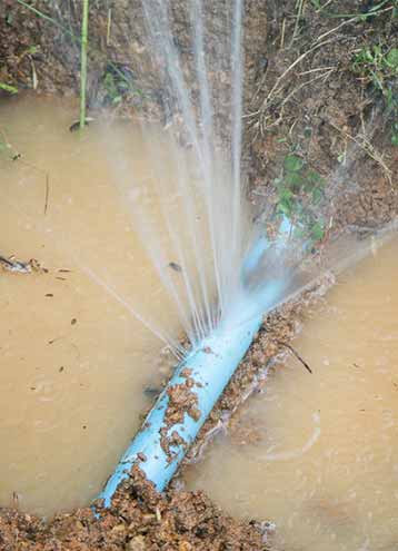 Undergound Water Leak